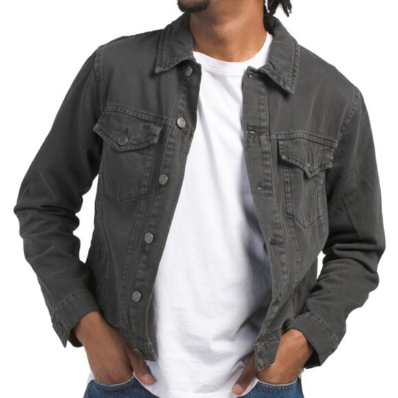 BAGATELLE Men's Washed Denim Trucker Jacket - Picture 2 of 3